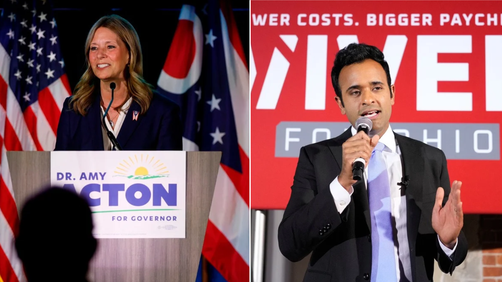 Ramaswamy campaign ad featuring Acton’s estranged mother will no longer air — WISN 12 Milwaukee