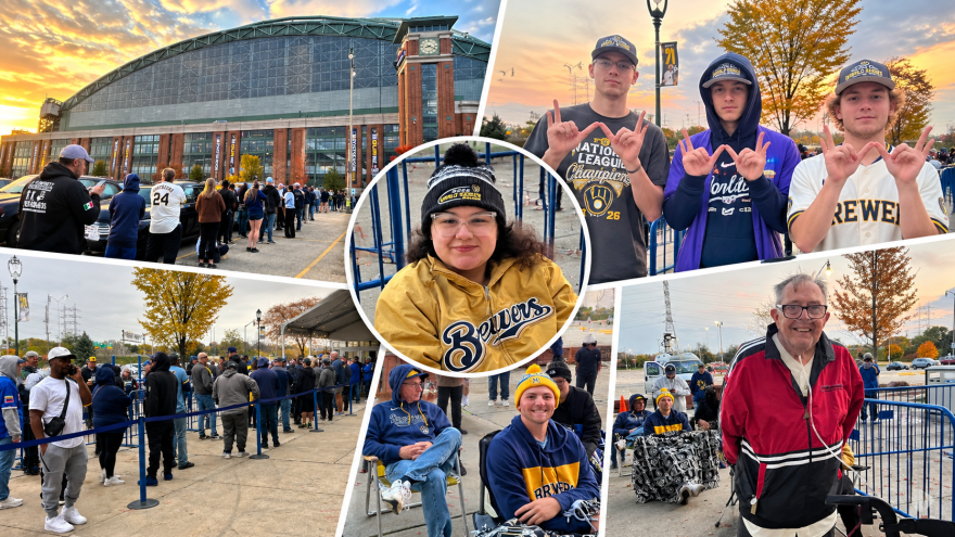 🧢'The early bird gets the merch': Brewers fans line up for World Series gear — Fox Point Community news