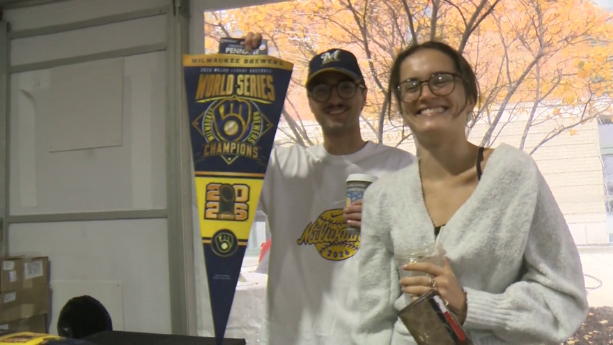 From merchandise, to newspapers, and specialty Miller Lite cans, everyone is celebrating the World Series Champions — CBS 58 Milwaukee