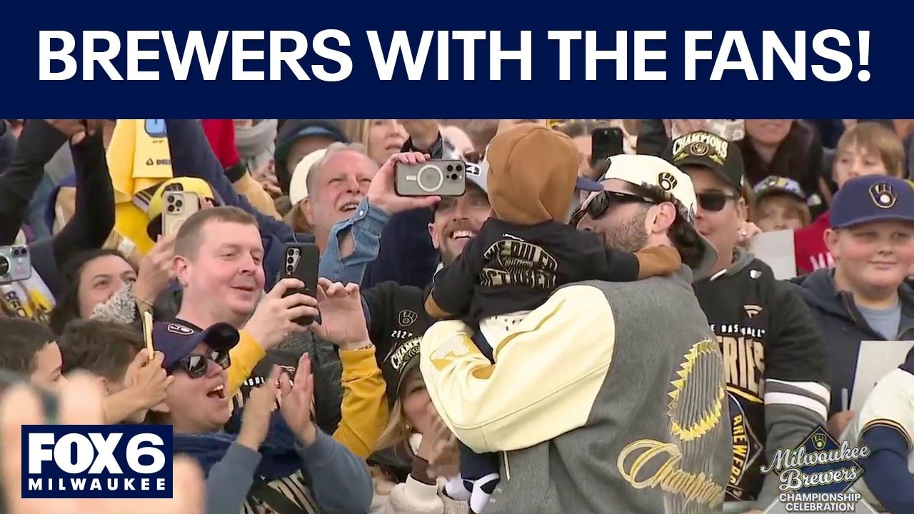 Brewers Championship Parade: Fans get up-close moments with team — Fox Point Sports news